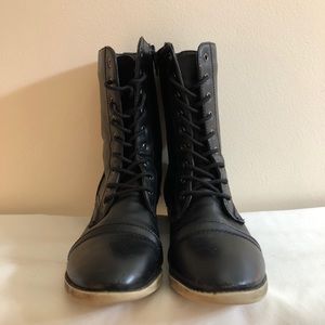 Black Combat Boots